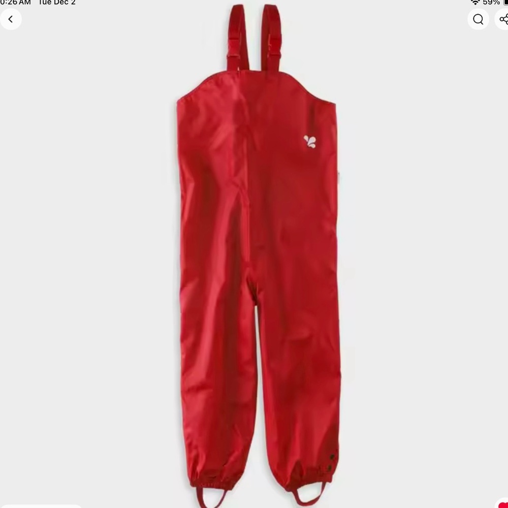 New rain overalls  7-8 waterproof